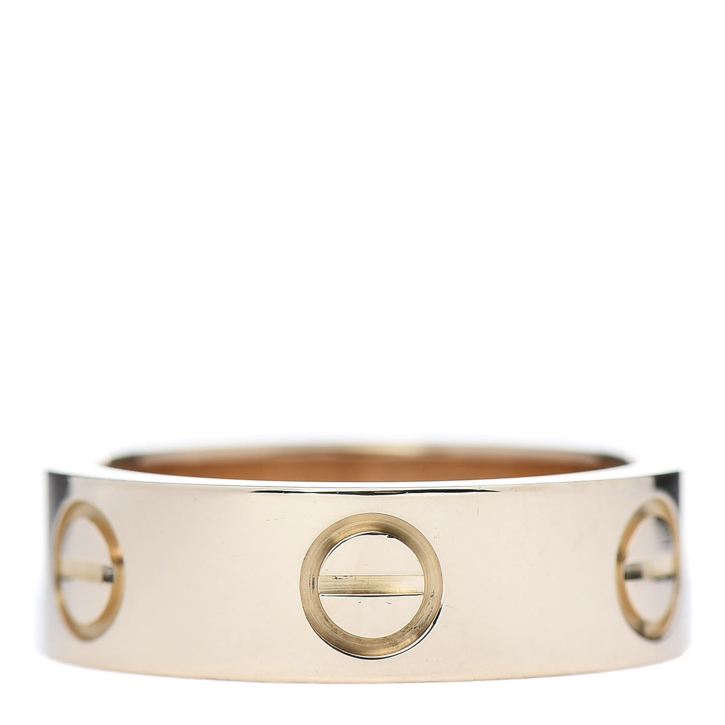 18K Yellow Gold 5.5mm LOVE Ring 49 4.75