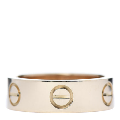 Cartier 18K Yellow Gold 5.5mm LOVE Ring 49 4.75 1 of 6