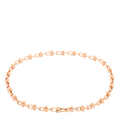 Tiffany 18K Rose Gold HardWear Micro Link Bracelet 2 of 3