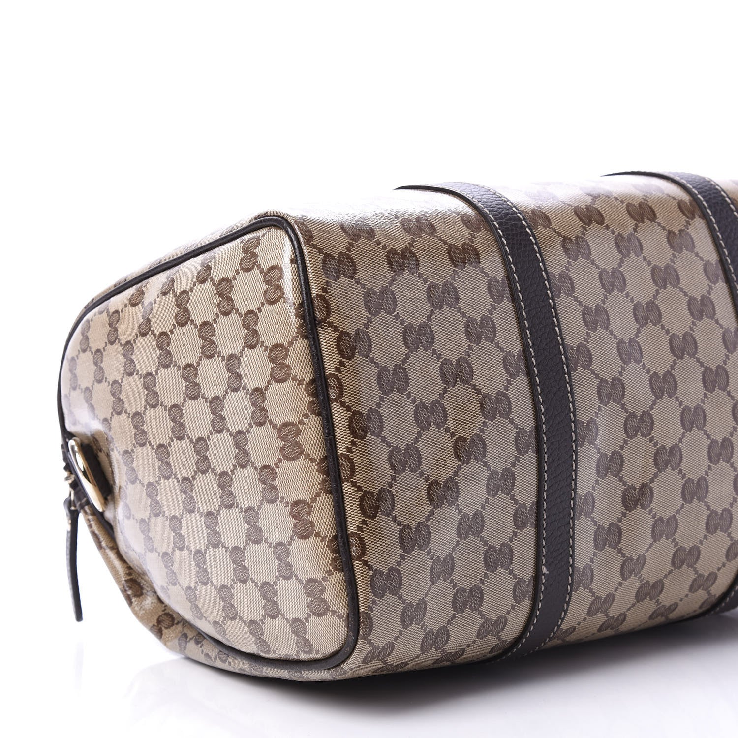 Gucci Crystal Monogram Medium Joy Boston Dark Brown 8 of 12