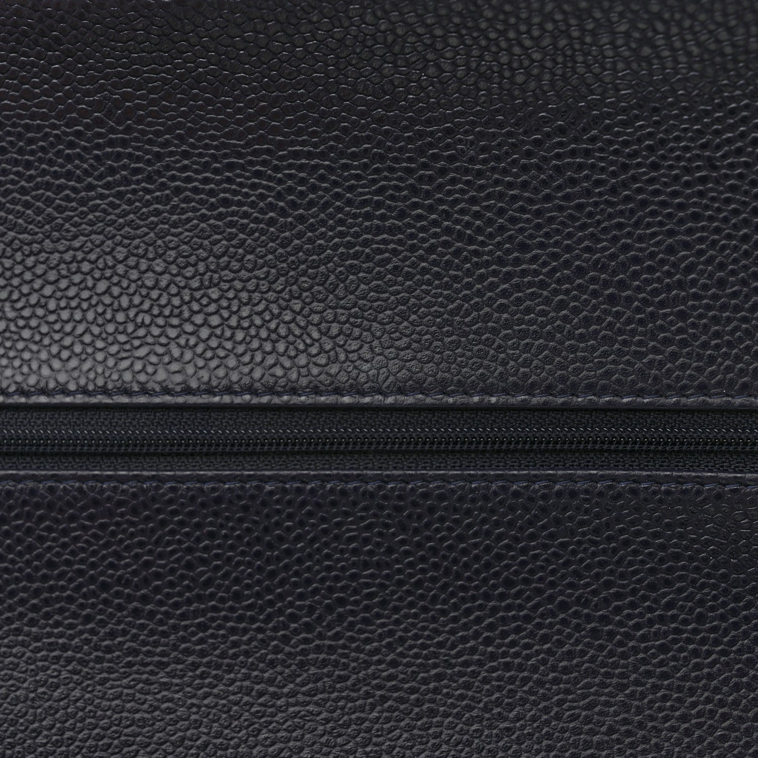 Chanel Caviar Quilted Jumbo Double Flap Navy Blue 12 of 12