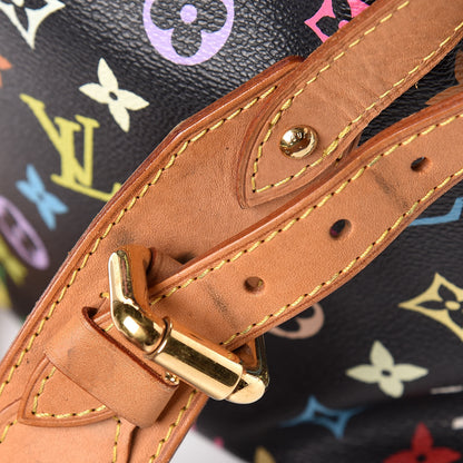 Louis Vuitton Monogram Multicolor Petit Noe Black 14 of 16