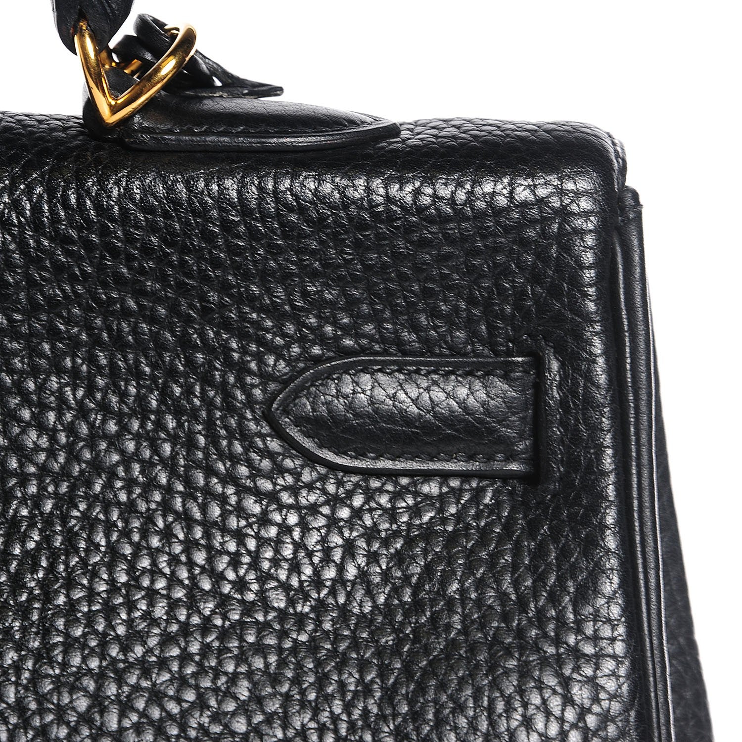 Hermes Fjord Kelly Retourne 35 Black 7 of 26