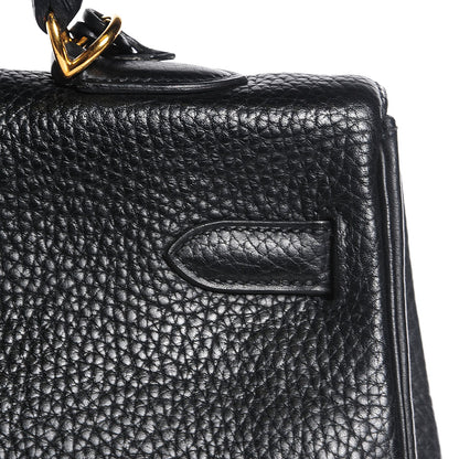 Hermes Fjord Kelly Retourne 35 Black 7 of 26