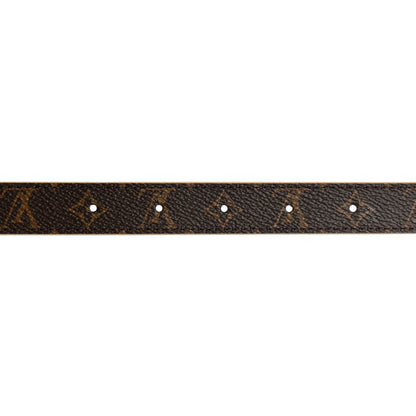 Louis Vuitton Calfskin Monogram 20mm LV Iconic Reversible Belt 75 30 Arizona Beige 4 of 6