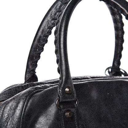 Balenciaga Agneau Classic Hardware Shoulder Bag Black 10 of 16