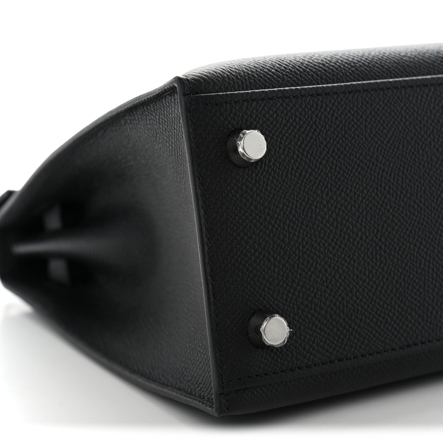 Hermes Epsom Kelly Sellier 25 Black 8 of 10