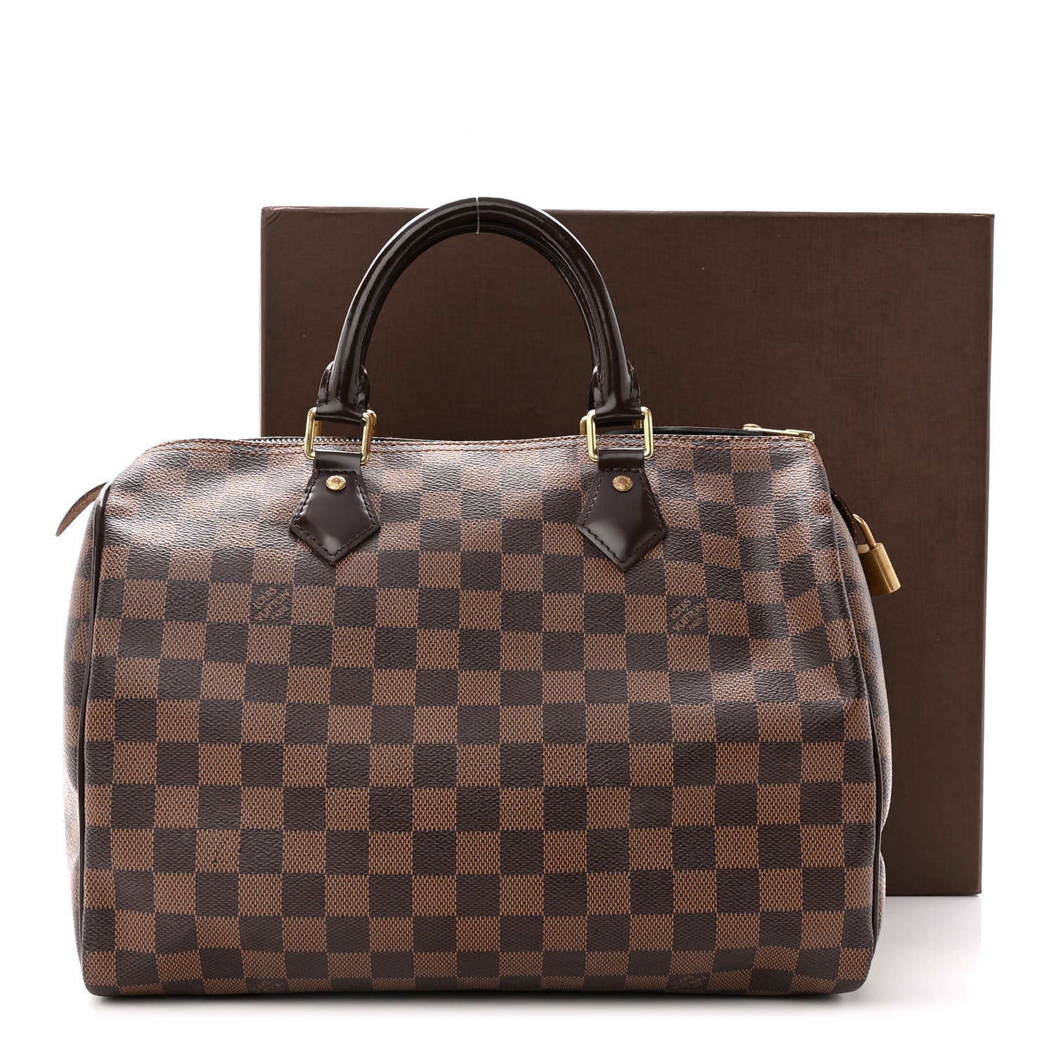 Louis Vuitton Damier Ebene Speedy 30 11 of 11