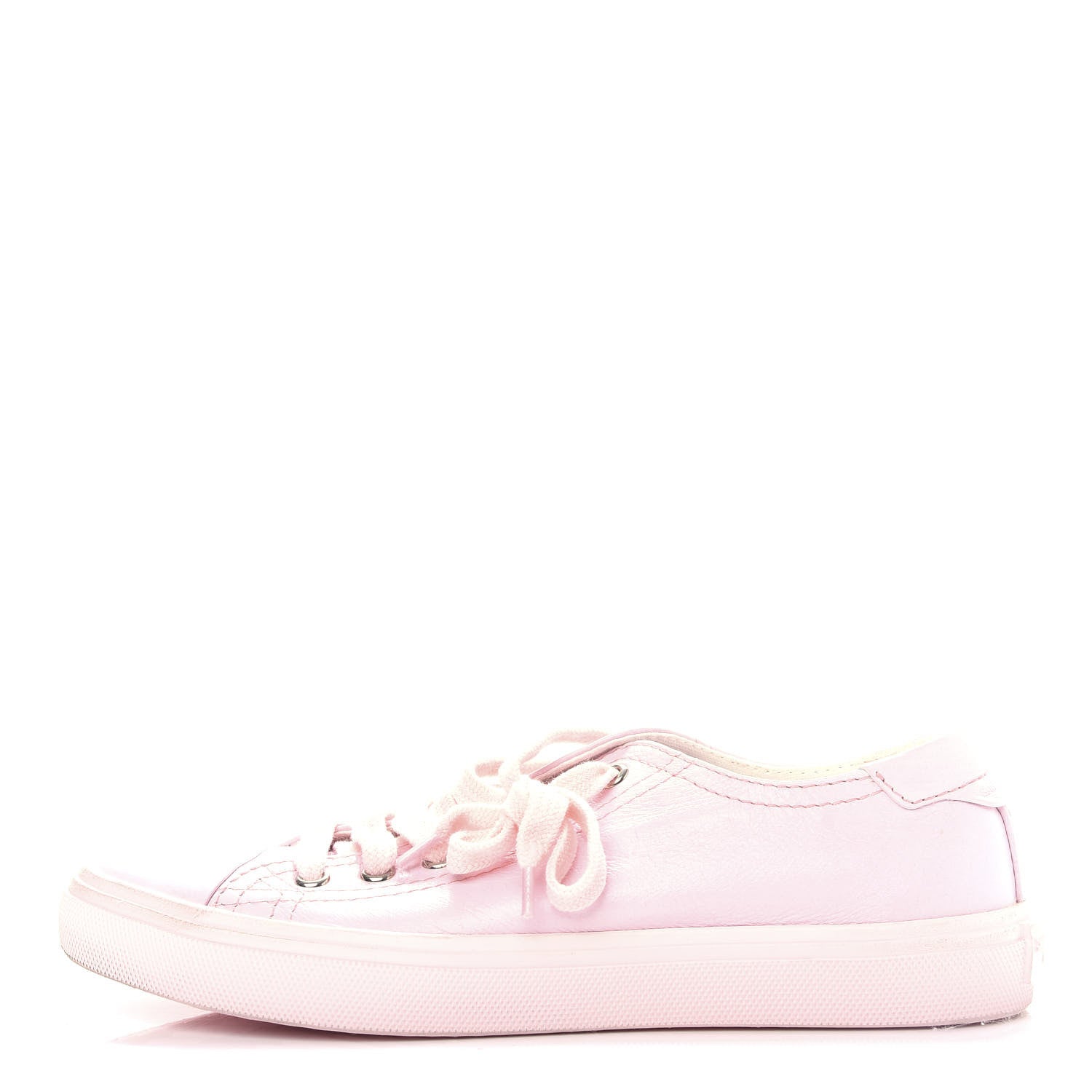 Saint Laurent Calfskin Distressed Bedford Low Top Sneakers 36 Fanne Rose 1 of 11