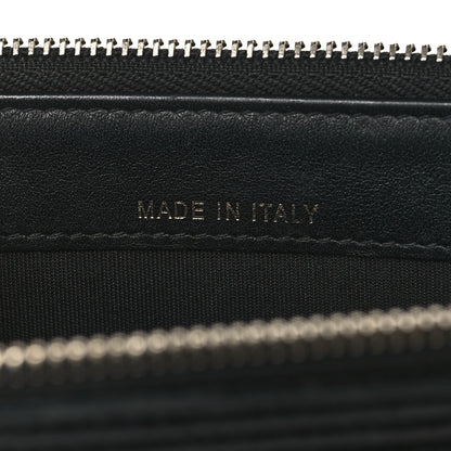 Chanel Caviar Chevron Small Boy Clutch With Chain Black 7 of 13