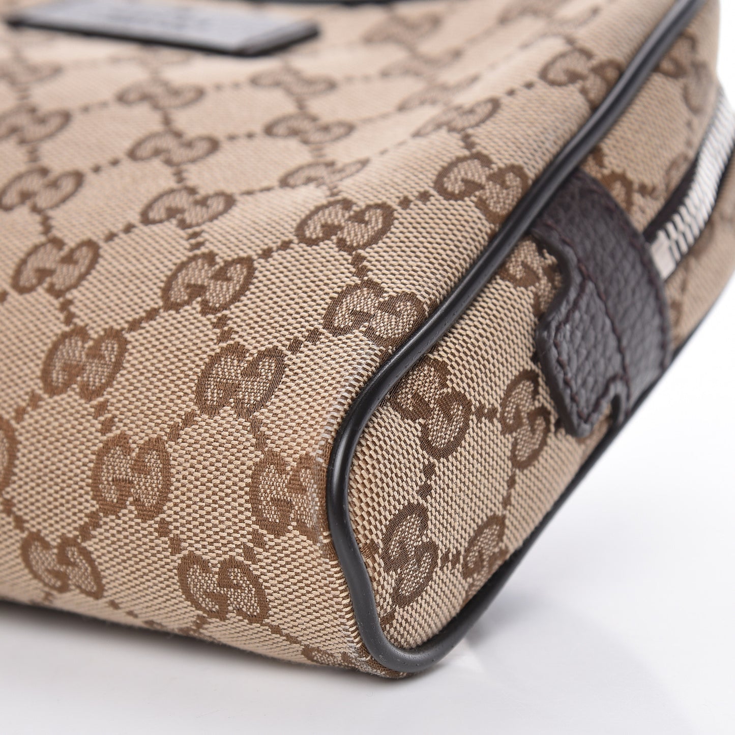 Monogram Belt Bag Dark Brown