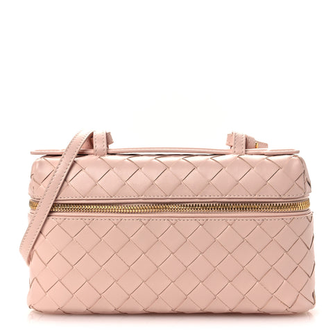 Calfskin Intrecciato Bang Bang Vanity Case Cameo