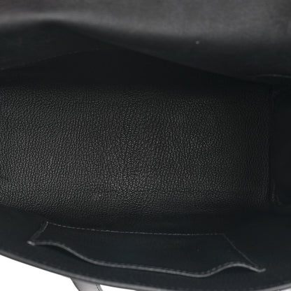 Hermes Evercolor Kelly Messenger PM Black 4 of 9