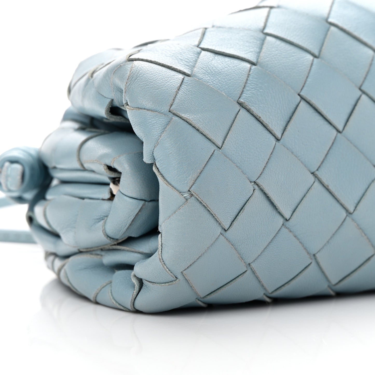 Nappa Intrecciato The Mini Pouch Ice