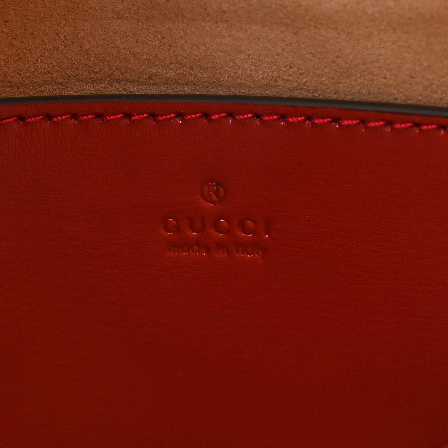 Gucci Boarded Dyana Lux Calfskin Mini Jackie 1961 Hobo New Cherry Red 6 of 9