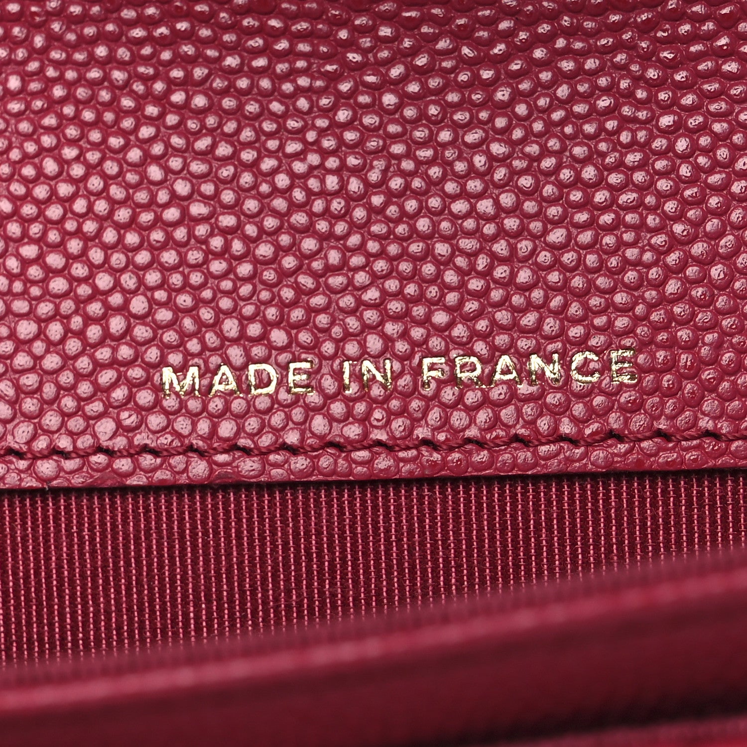 Chanel Caviar Quilted Flap Card Holder Wallet Red 15 of 24