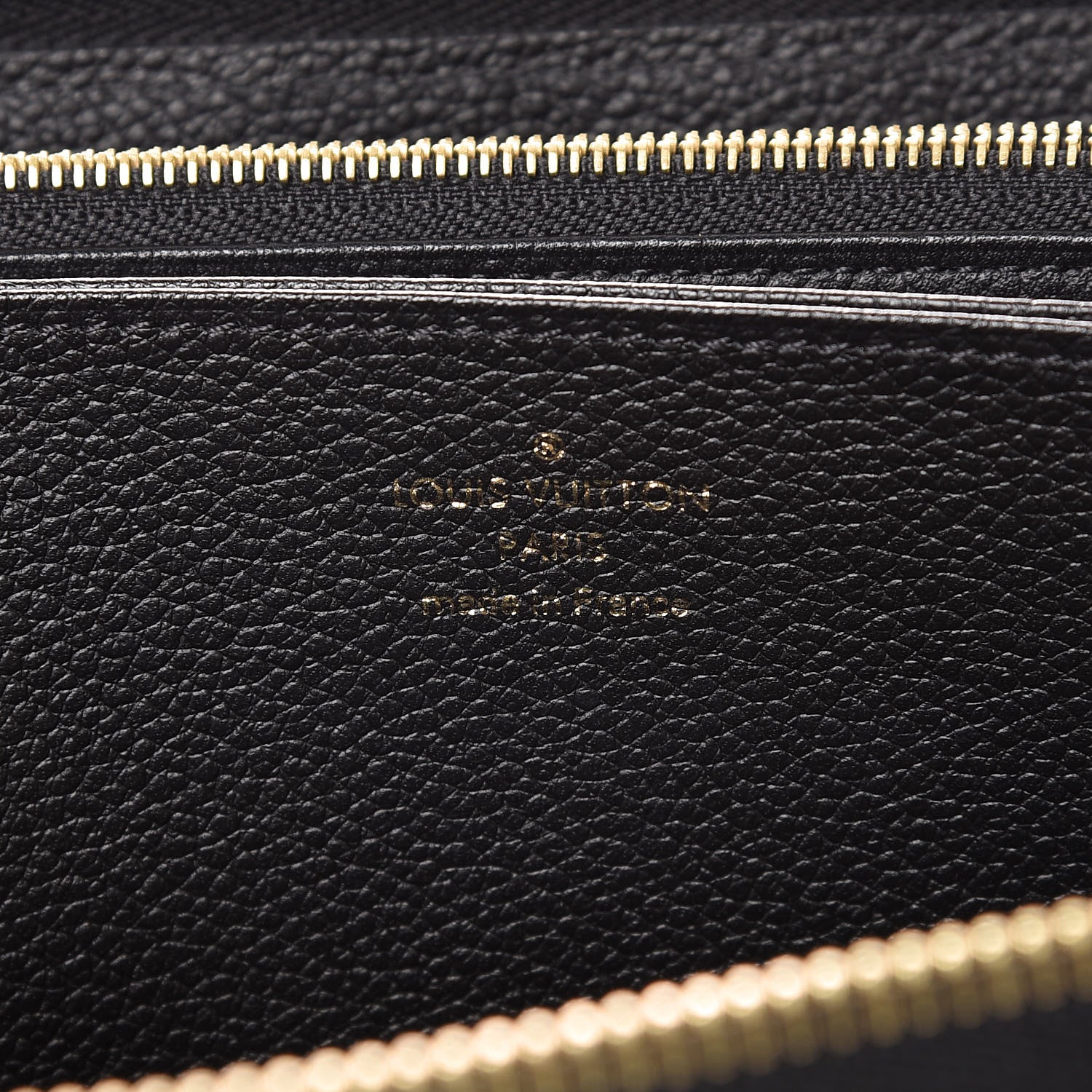 Louis Vuitton Empreinte Zippy Wallet Black 6 of 8