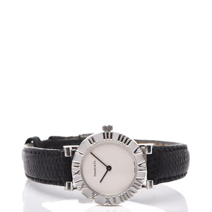 Tiffany Sterling Silver Lizard 24mm Atlas Quartz Watch 3 of 9