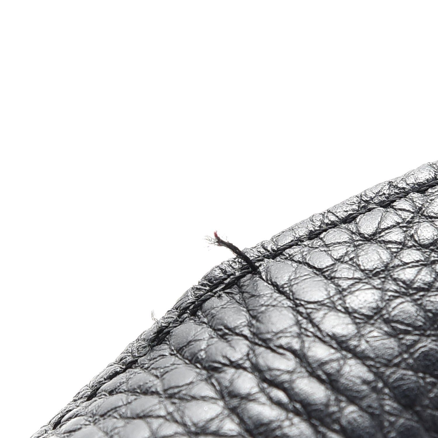 Christian Louboutin Calfskin Panettone Spiked Shopper Tote Black 9 of 13