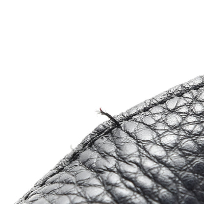 Christian Louboutin Calfskin Panettone Spiked Shopper Tote Black 9 of 13