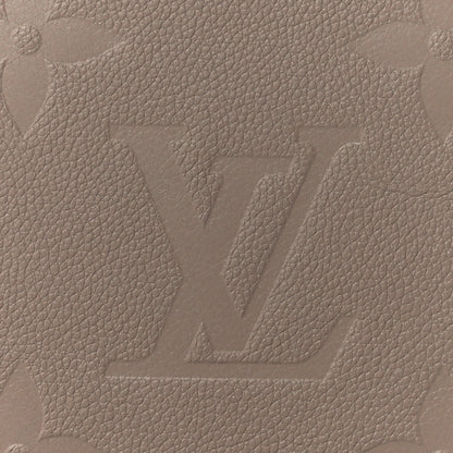 Louis Vuitton Empreinte Monogram Giant Neverfull MM Pochette Tourterelle 7 of 9
