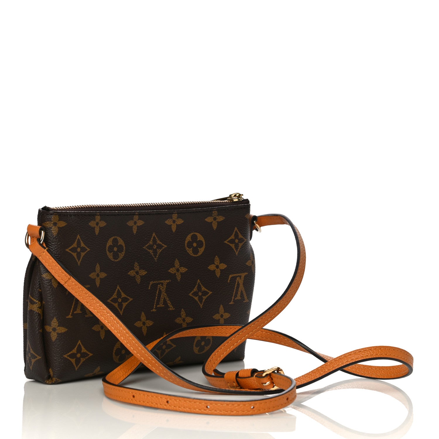 Louis Vuitton Monogram Pallas Clutch Saffron 3 of 15