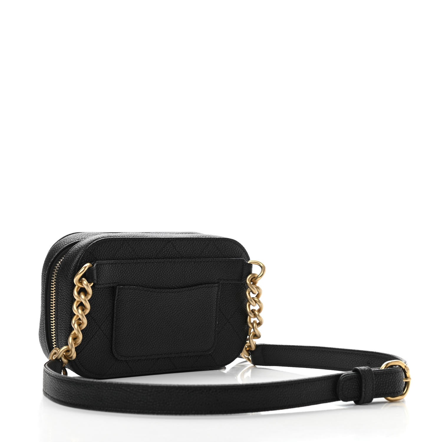 Chanel Caviar Quilted Waist Bag Black 2 of 9