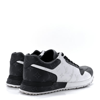 Louis Vuitton Monogram Eclipse Ice Reverse Mens Run Away Sneakers 9 4 of 8