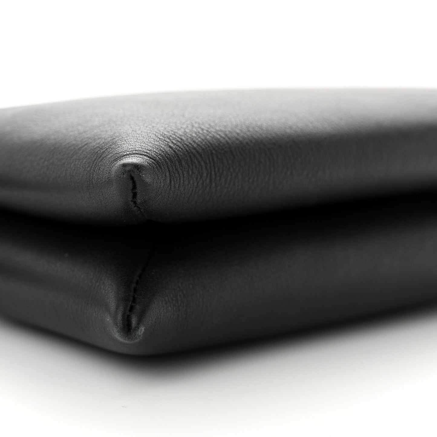 Grained Calfskin Mini Nu Twin Bag Black