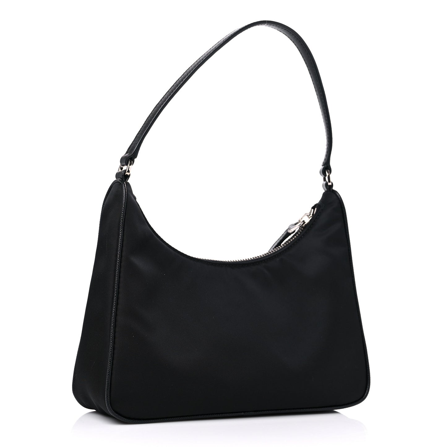 Tessuto Nylon Saffiano Mini Re-Edition 2005 Bag Black