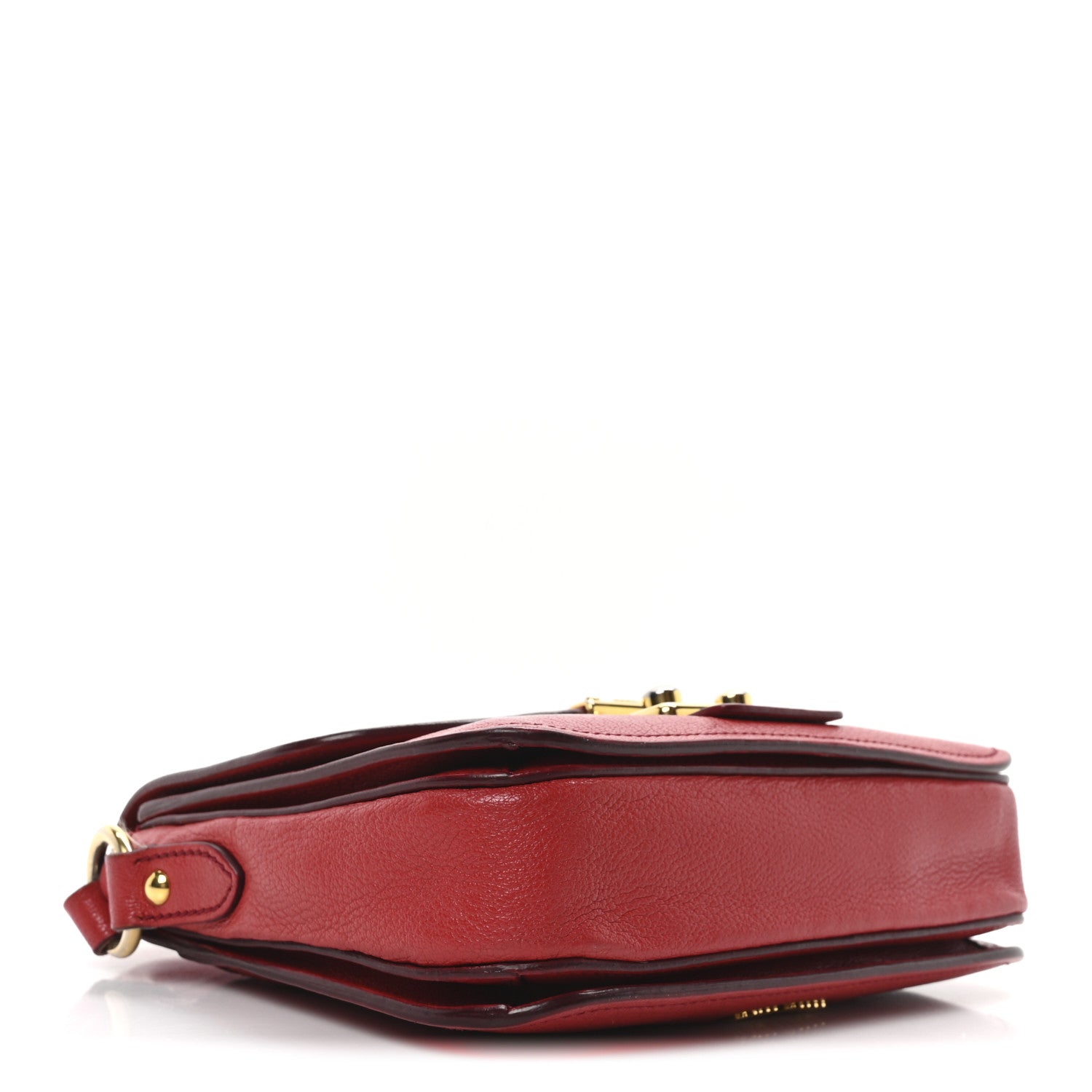 Miu Miu Madras Shoulder Bag Fuoco 4 of 9