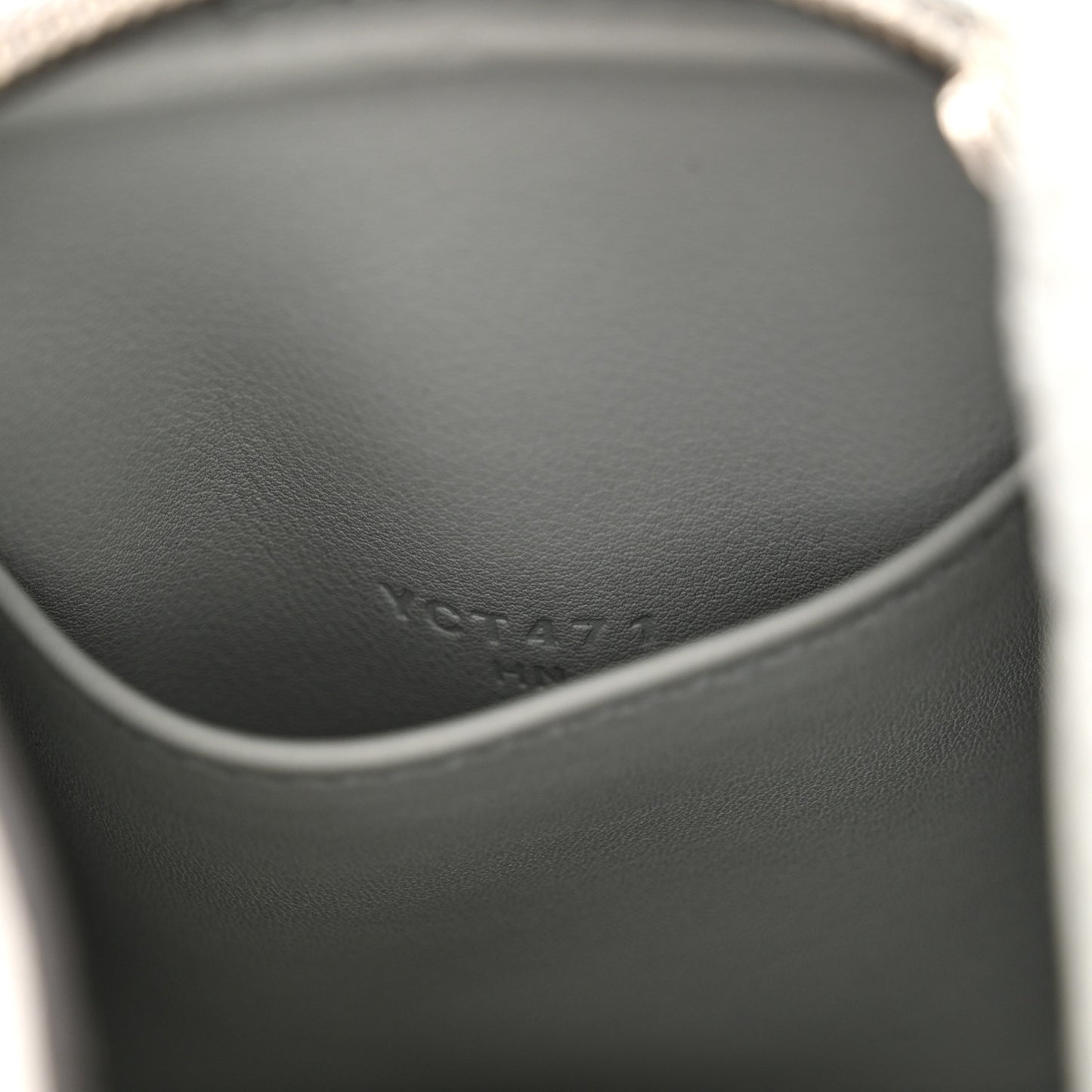 Taurillon Clemence Mini Lindy 20 Bleu Pale