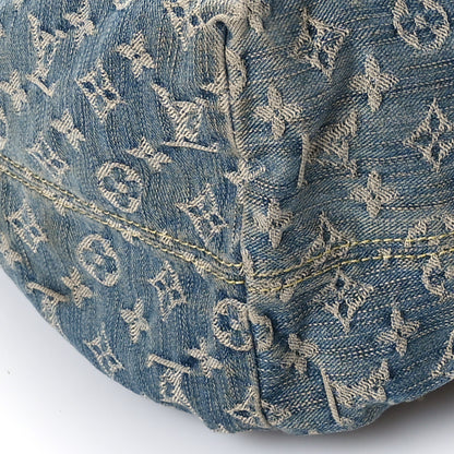 Louis Vuitton Denim Sac a Dos Backpack GM Blue 9 of 11