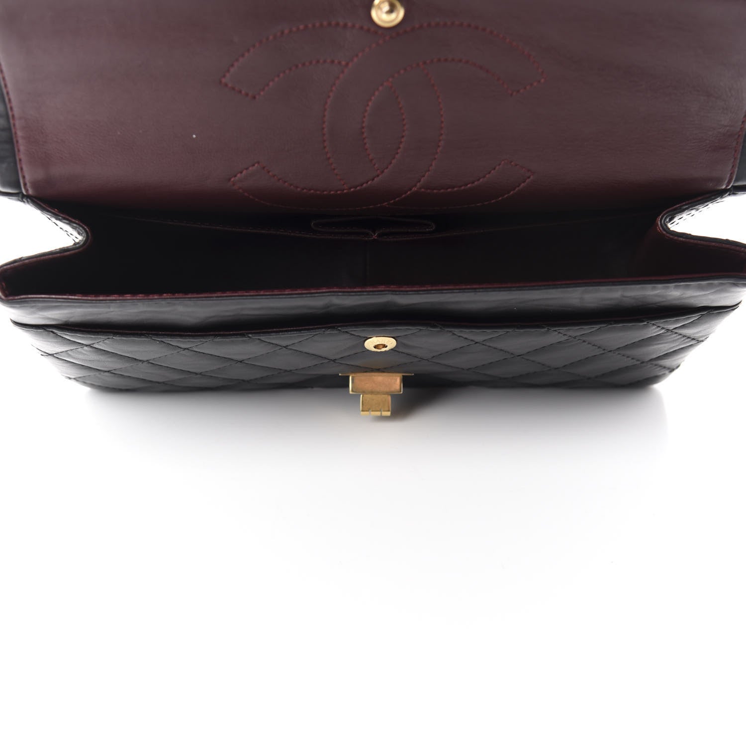 Chanel Aged Calfskin Quilted 2.55 Reissue 226 Flap Black 5 of 11