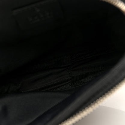 Gucci GG Supreme Monogram Web Belt Bag Black 5 of 11