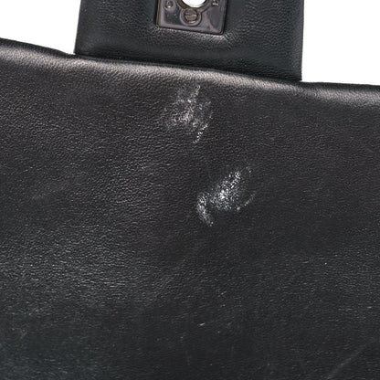 Chanel Sequin Lambskin Jumbo Moonlight on Water Flap Black 12 of 14