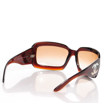 Chanel Mother of Pearl CC Sunglasses 5076-H Tortoise 2 of 5