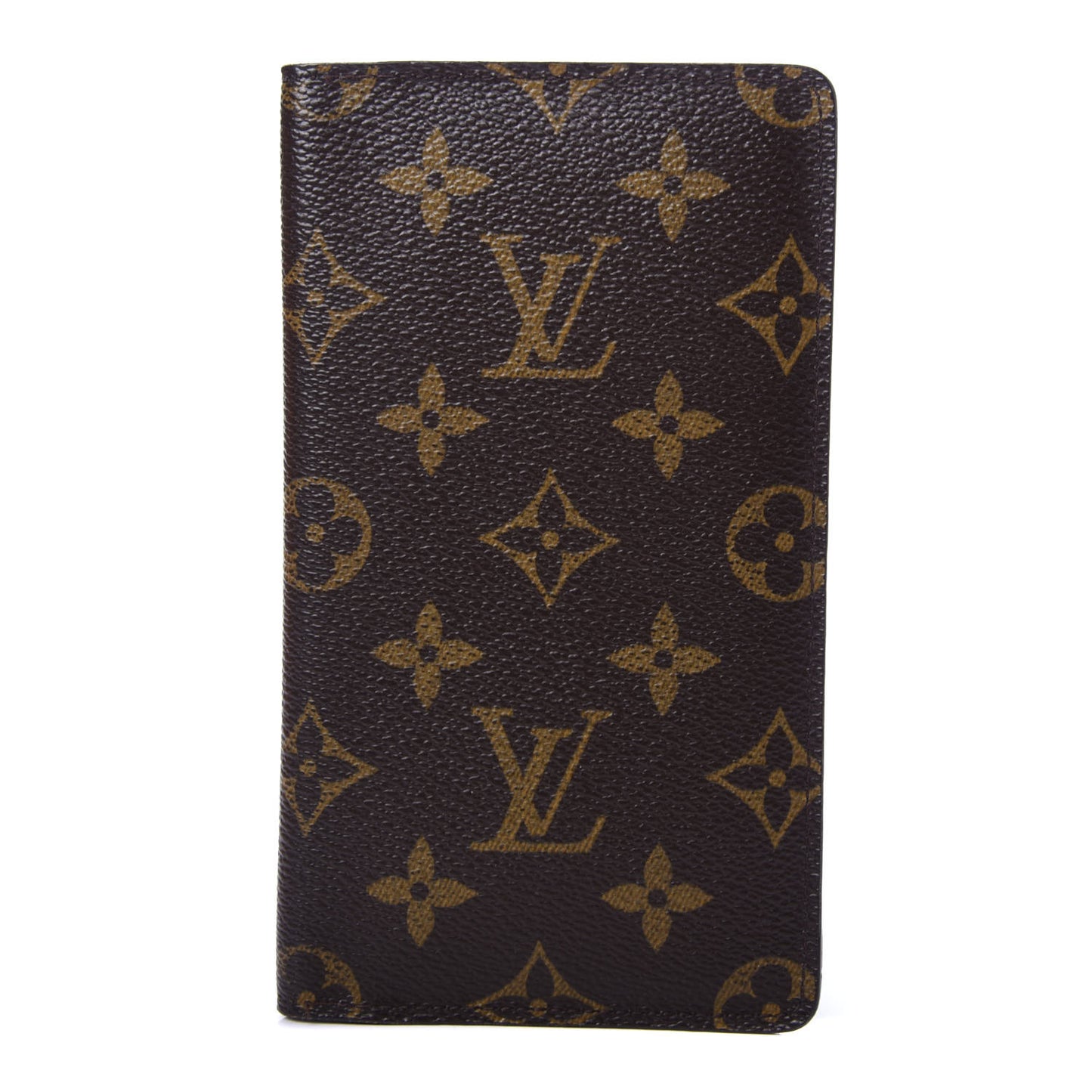 Monogram Checkbook Holder Case Wallet