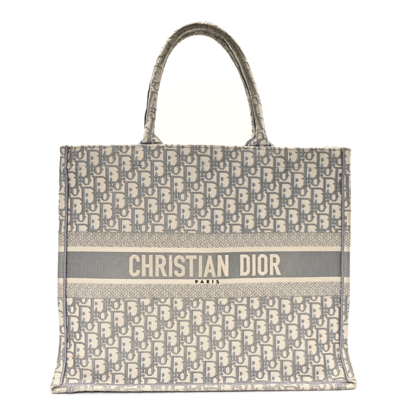 Oblique Large Book Tote Grey