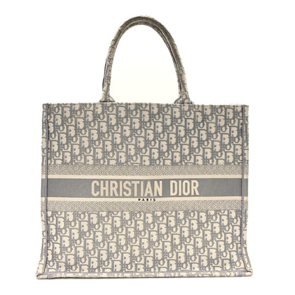 Christian Dior Oblique Large Book Tote Grey 1 of 14