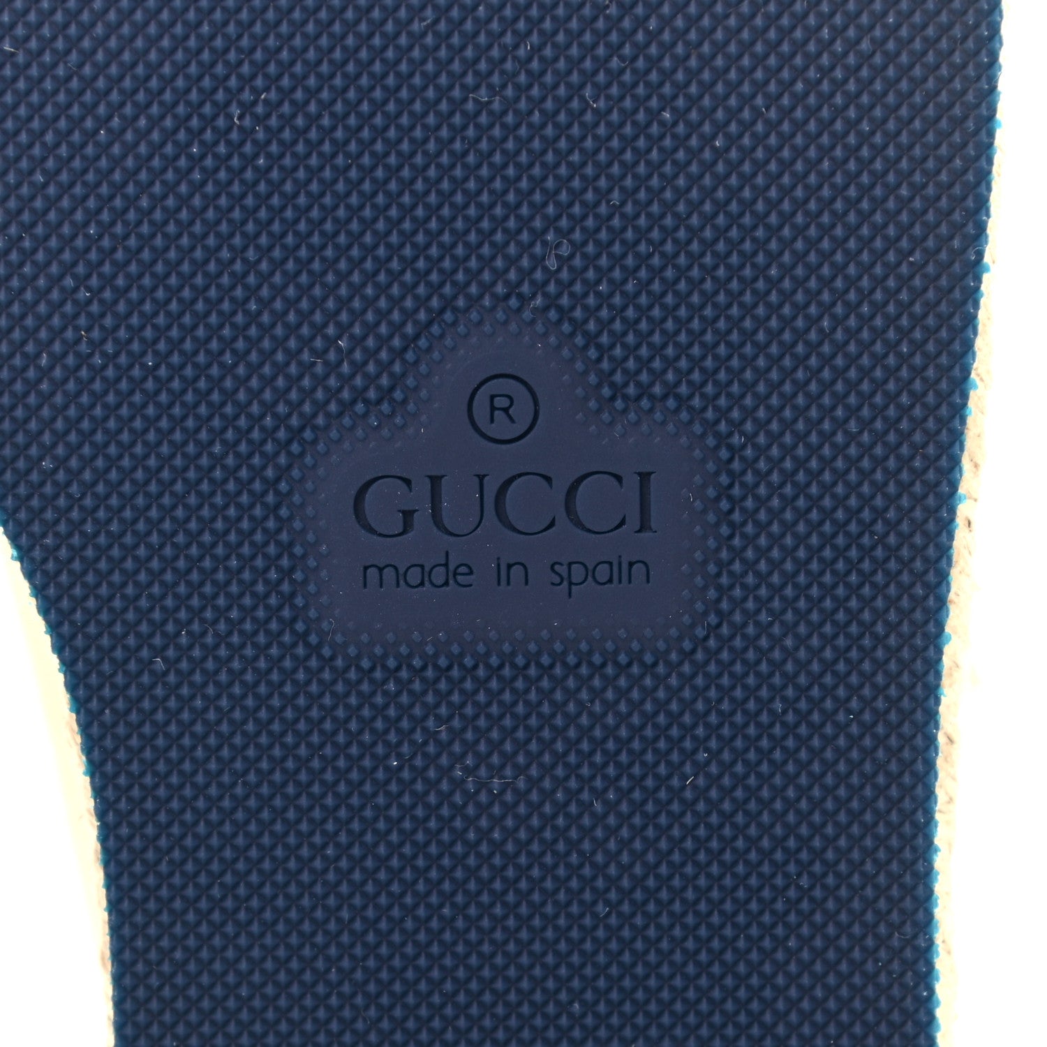 Gucci Canvas Logo Lace-Up Platform Espadrilles 36 Greggio Grege 6 of 9