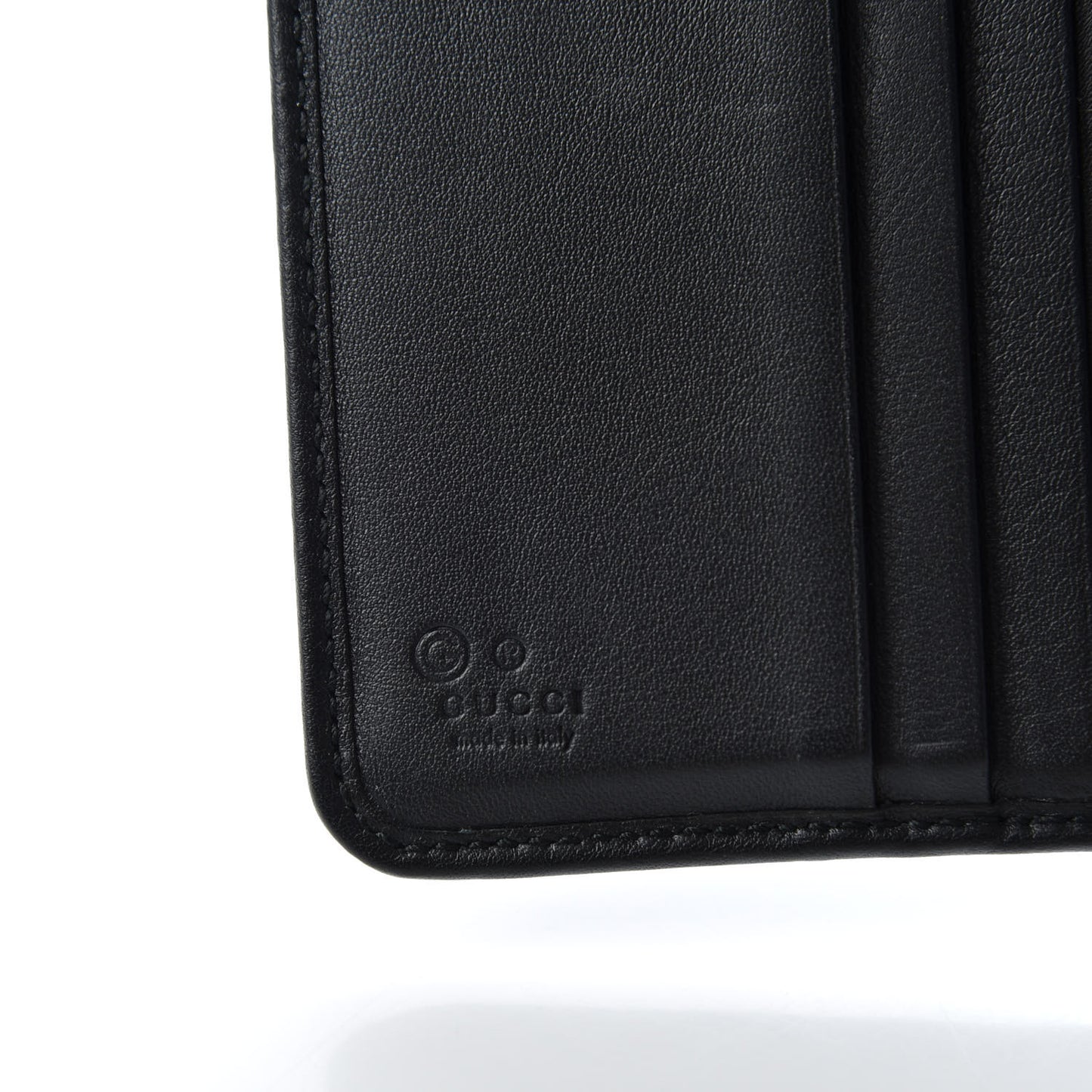 Soft Microguccissima Continental Zip Wallet Black