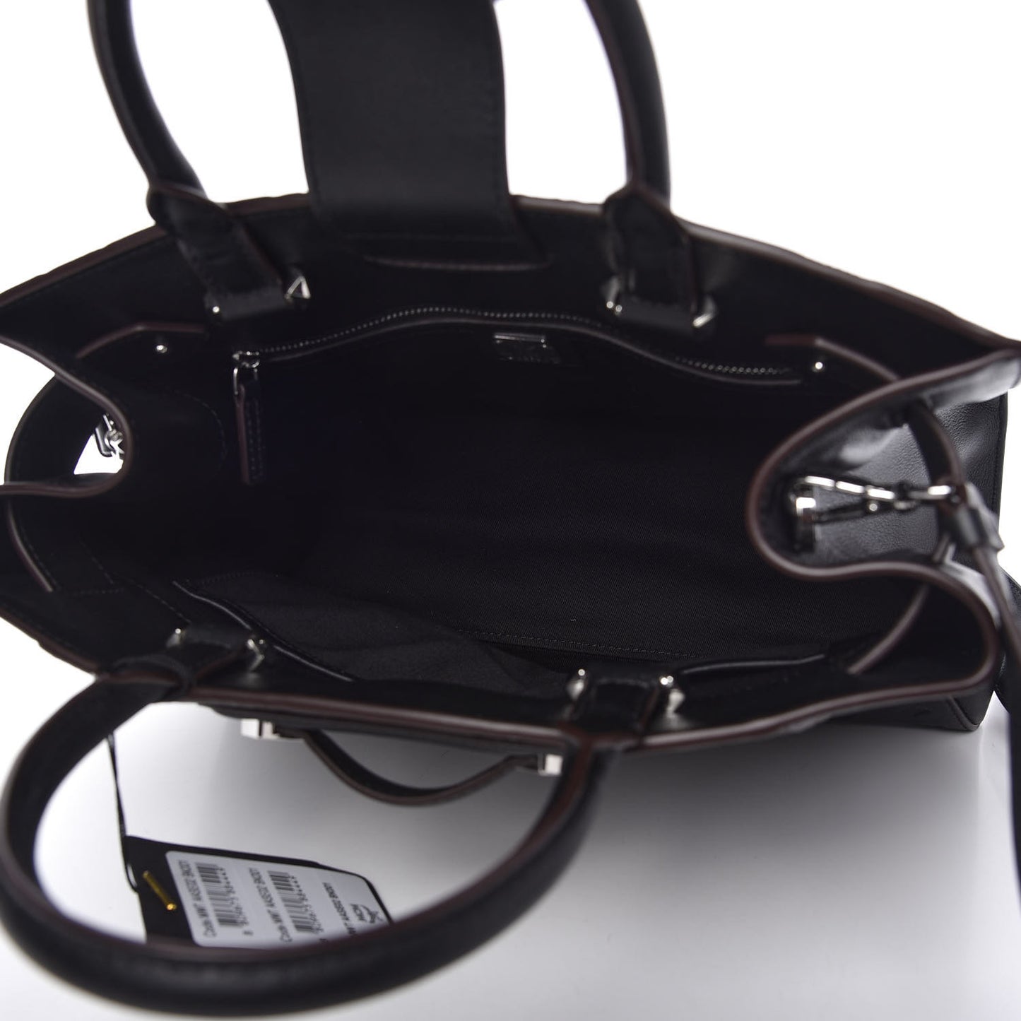 Calfskin Ottomar Monogram Medium Essential Tote Black
