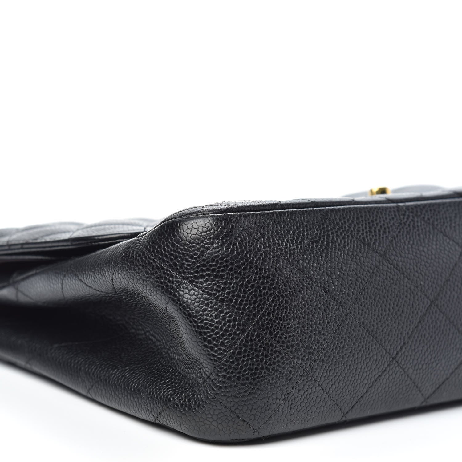 Chanel Caviar Quilted Jumbo Double Flap Black 8 of 13