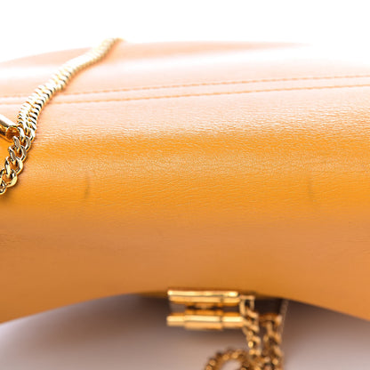 Chloe Suede Smooth Calfskin Drew Shoulder Bag Dark Ochre 9 of 12