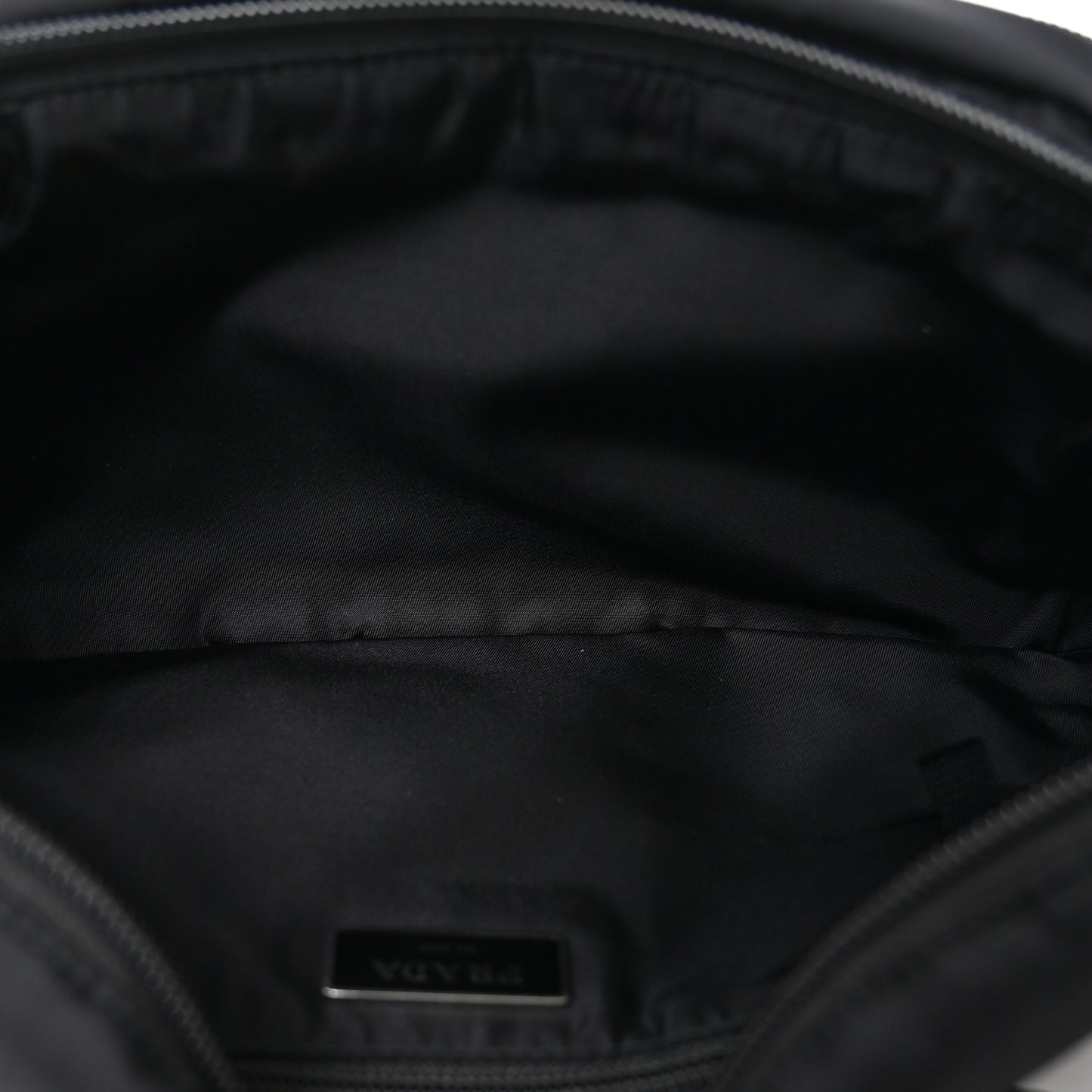 Tessuto Nylon Montagna Belt Bag Black