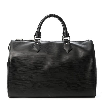 Louis Vuitton Epi Speedy 35 Black 1 of 5