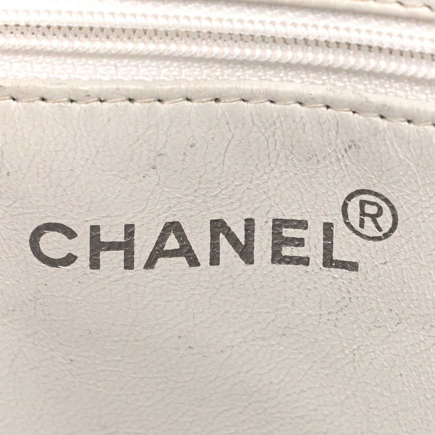 Caviar Quilted Shoulder Bag White