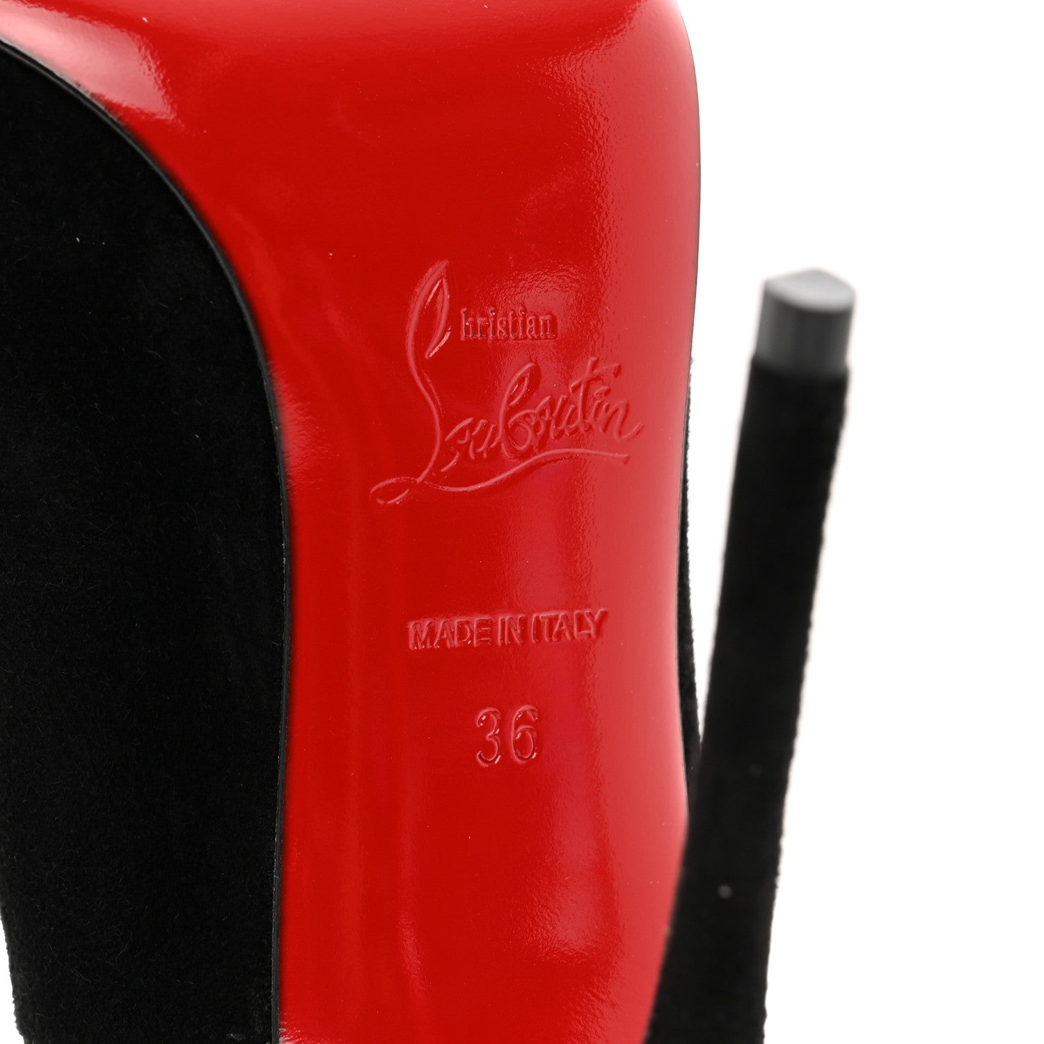 Christian Louboutin Suede So Kate 120 Pumps 36 Black 7 of 8