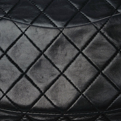 Chanel Lambskin Quilted Medium Double Flap Black 20 of 20